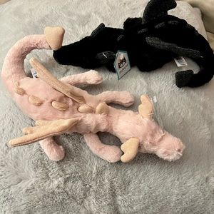 ROSE DRAGON! Jellycat bundle with onyx and rose dragons!